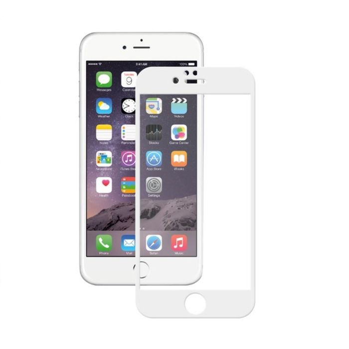 Защитное стекло Deppa (62038) 3D для iPhone 7 Plus, 0,3 мм, белое