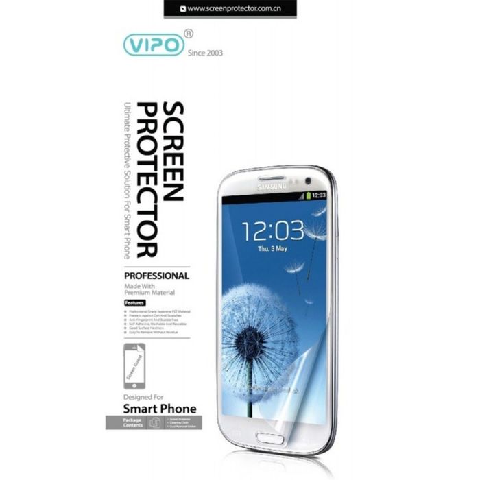 Защитная пленка для экрана Vipo для Samsung Galaxy S III прозрачная