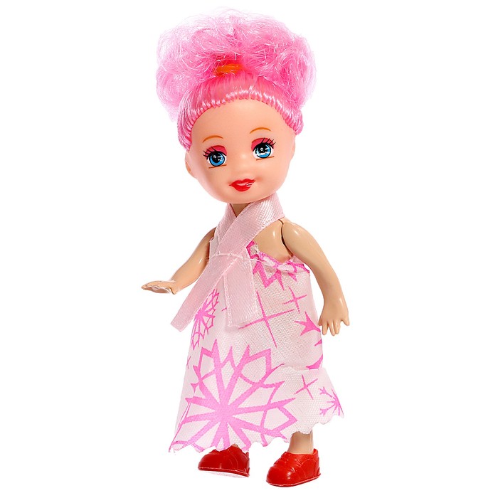 Кукла малышка «Кира» в платье, МИКС - фото 797581385