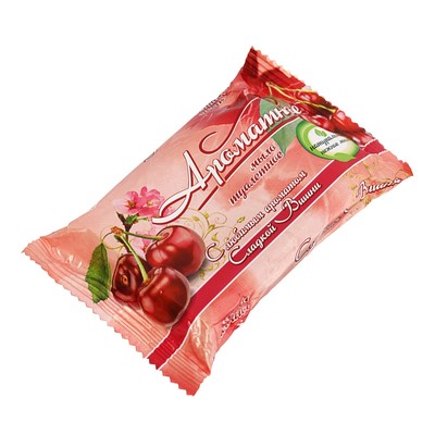 Мыло туалетное «Ароматное» Сладкая вишня, 75 гр