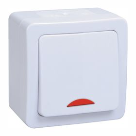 Выключатель IEK EVMP11-K01-10-54-EC, 1 кл., ОП, свет.индик., IP54, ВС20-1-1-ГПБ