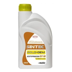 Антифриз Sintec GOLD -40 желтый G12 1кг 2609408