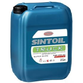 Моторное масло Sintoil 10w40 TRUCK CI-4/SL п/синтетика 20л 2634773