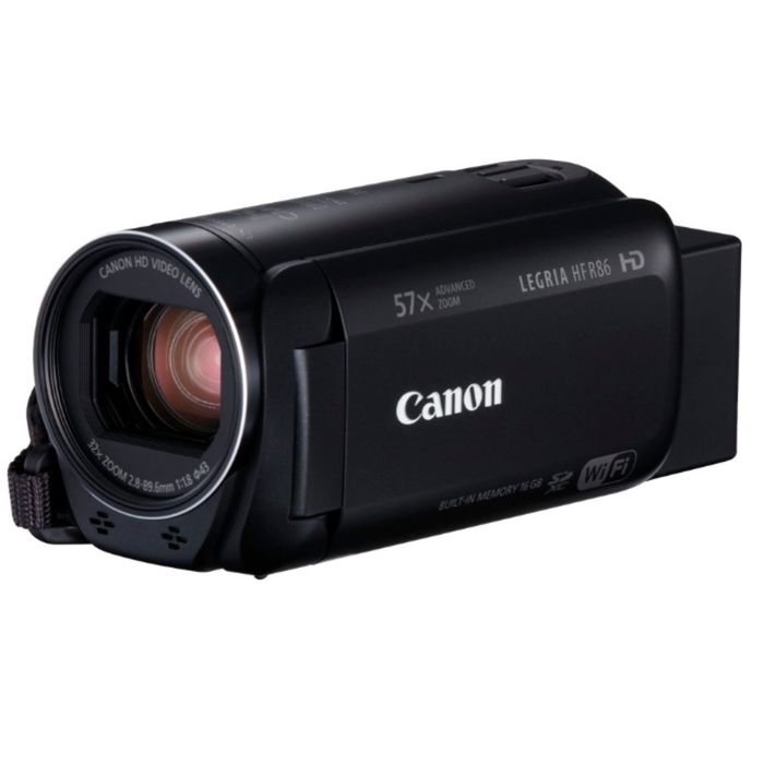 Видеокамера Canon Legria HF R86, 32x IS opt 3&quot;, 1080 p, 16 Гб, XQD Flash/WiFi, черная