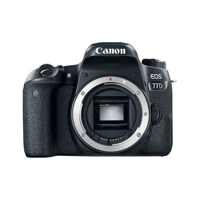 Зеркальный Фотоаппарат Canon EOS 77D,  24.2 Mpix, 3&quot;, 1080 p, Full HD, SDXC Li-ion, черный