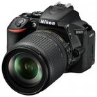 Зеркальный Фотоаппарат Nikon D5600, 24.2 Mpix, 1080 p, Full HD, SDXC Li-ion, черный