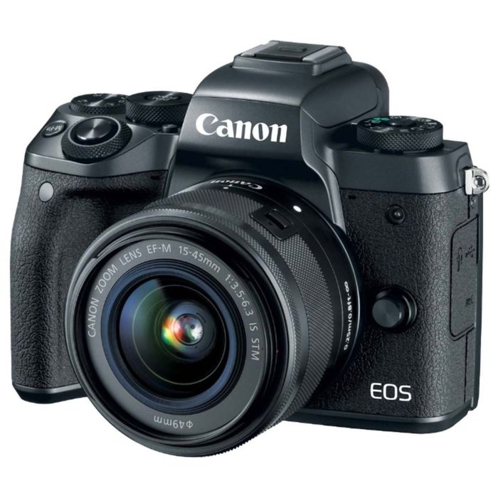 Фотоаппарат Canon EOS M5, 24 Mpix, 3&quot;, 1080 p, WiFi, 15-45 IS STM, черный