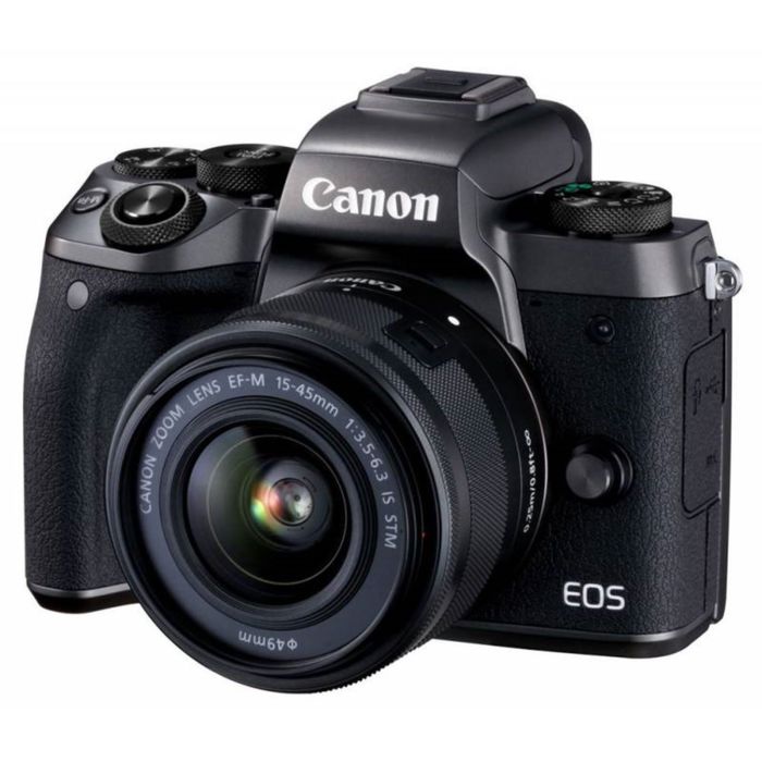 Фотоаппарат Canon EOS M5, 24 Mpix, 3&quot;, 1080 p, WiFi, LP-E17, черный