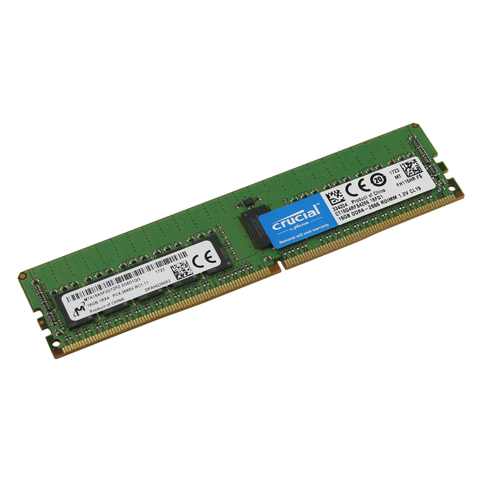 Память DDR4 Crucial CT16G4RFS4266 16Gb DIMM ECC Reg PC4-21300 CL19 2666MHz Server Memory