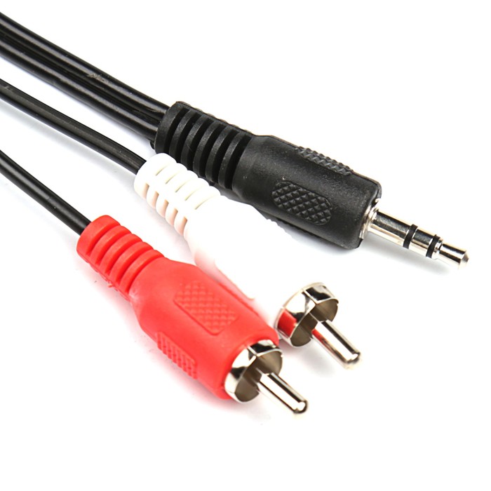 Кабель Belsis BL1066 Jack 3.5 (F) - 2xRCA (F), 1 м,