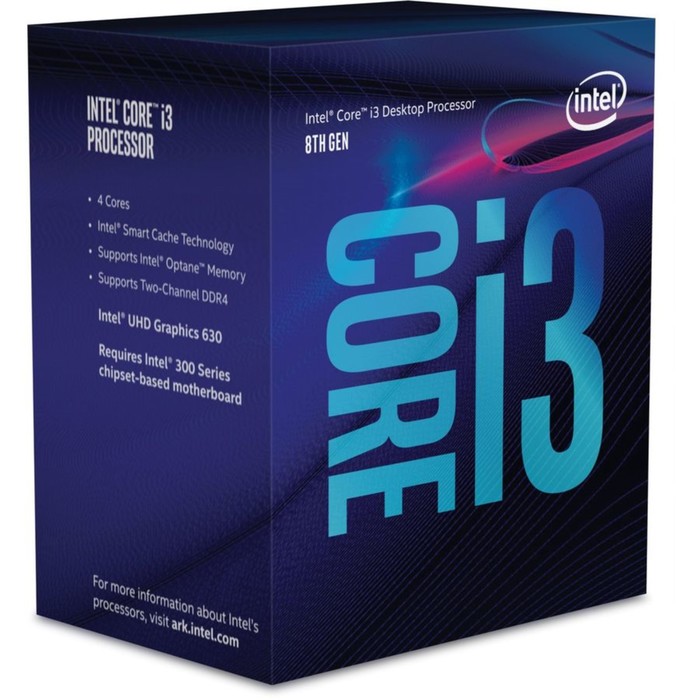 Процессор Intel Original Core i3 8300 Soc-1151v2 3.7GHz/Intel UHD Graphics 630 Box