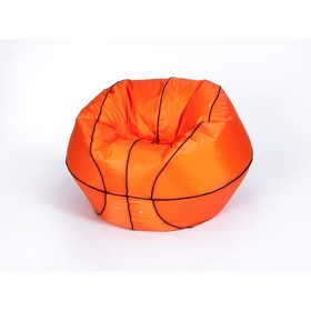 Кресло - мешок «Баскетбольный мяч» малый, диаметр 70 см, цвет оранжевый, плащёвка