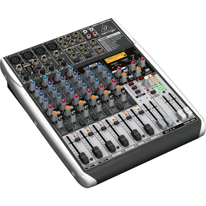 Пульт микшерный Behringer Xenyx QX1204USB-EU (4 моновхода, 2 стереовхода, 2 AUX-шины)