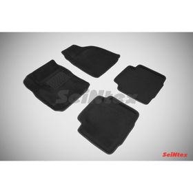 Коврик ворсовый для Hyundai Matrix, 2001-2010, Черный 2710630