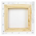 Холст на подрамнике, хлопок 100%, 20 х 20 х 3 см, акриловый грунт, среднезернистый, 380 г/м² - фото 800282549