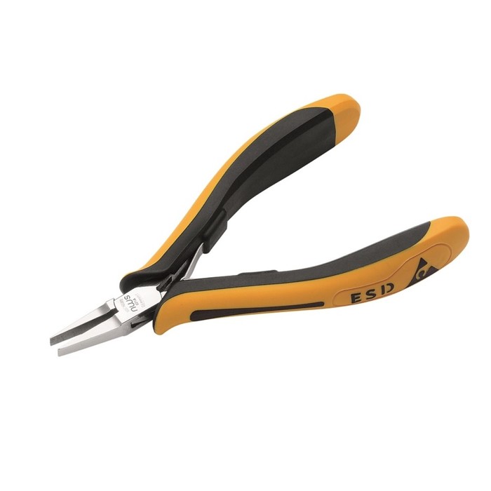 Плоскогубцы NWS O21A-79-ESD-115, ESD Electronic Flat Nose Pliers, 115 мм