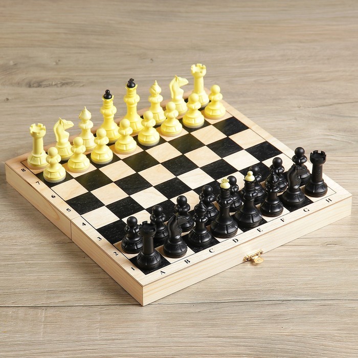 Шахматы, доска 29 х 29 см, (король h=7 см)