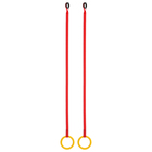 Кольца гимнастические для ДСК на стропе, цвет микс - фото 49651
