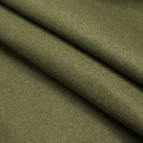 Ткань пальтовая, сукно, ширина 150 см, цвет хаки