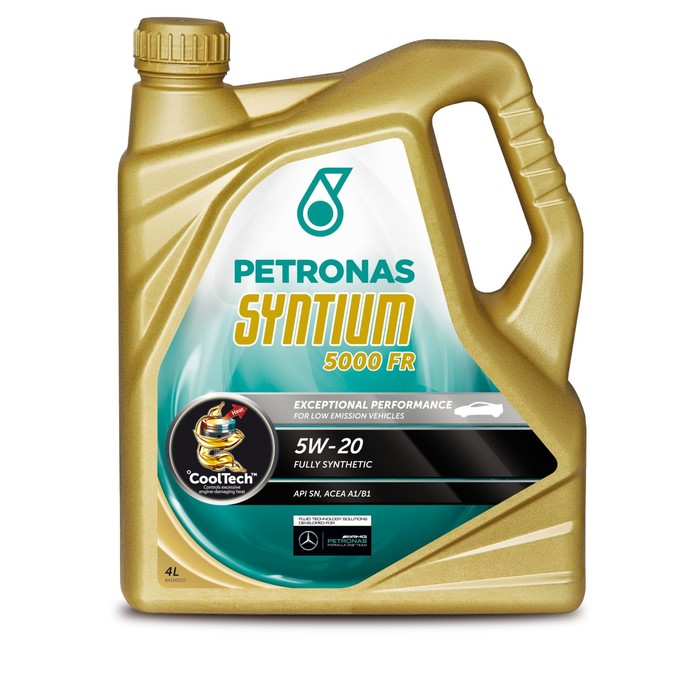 Моторное масло  Petronas SYNTIUM 5000 FR 5W-20, 4 л