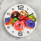 Wall clock round "Donuts", 24cm mix Wall clock round "Donuts", 24cm mix