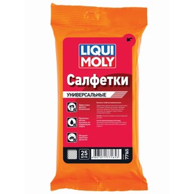 Влажные салфетки хоз-бытовые LiquiMoly УНИВЕРСАЛЬНЫЕ, 25 листов (77165) 2840759
