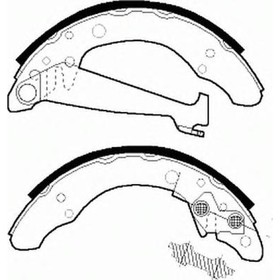 Колодки тормозные FERODO FSB408 3219817