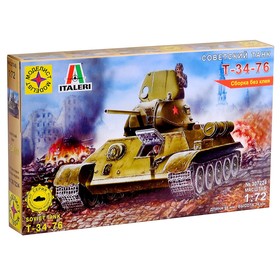 {{photo.Alt || photo.Description || 'Сборная модель «Советский танк Т-34-76» (1:72)'}}