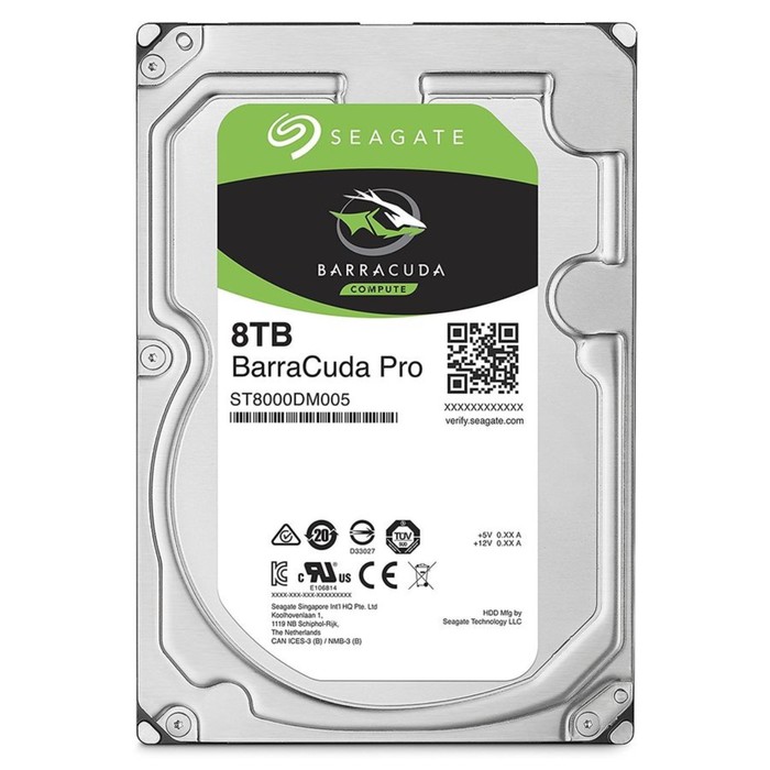 Жесткий диск Seagate Barracuda Pro 8Tb (ST8000DM0004) SATA-III