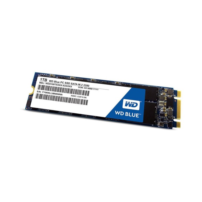 SSD накопитель WD Blue 1Tb (WDS100T2B0B) SATA-III