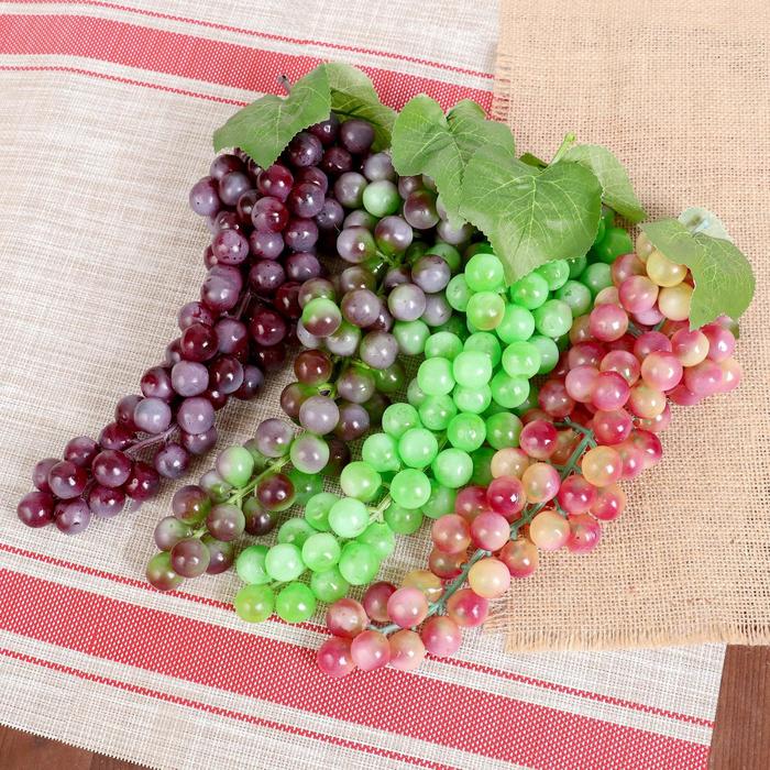 Artificial grapes, 85 berry, Matt, mixed