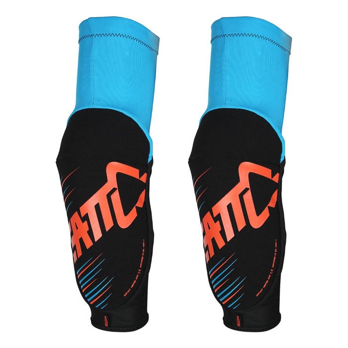 Налокотники Leatt 3DF 5.0 Elbow Guard, оранжево-синий, размер S