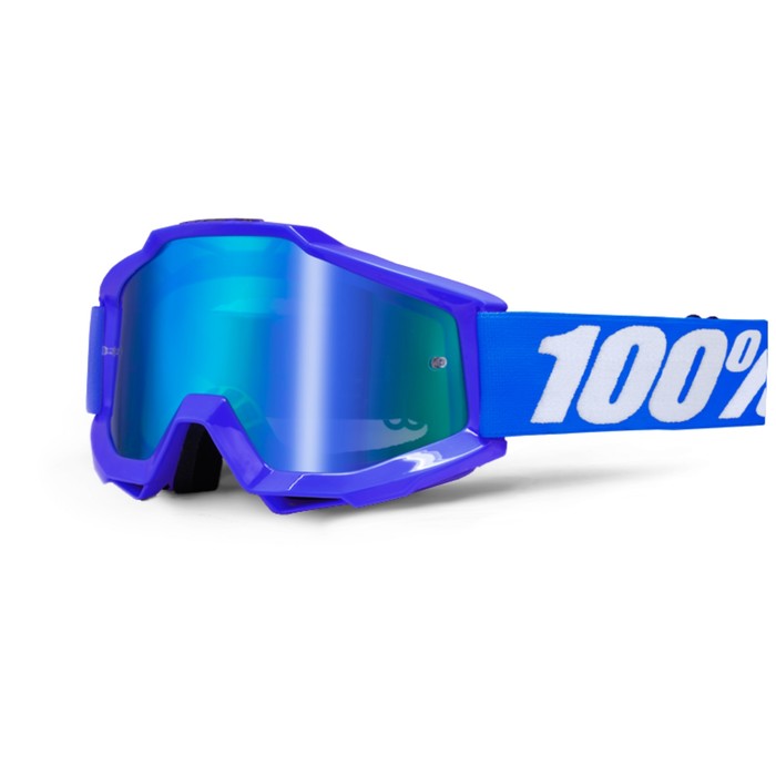 Очки кросс 100% Accuri Reflex Blue, Mirror Blue Lens