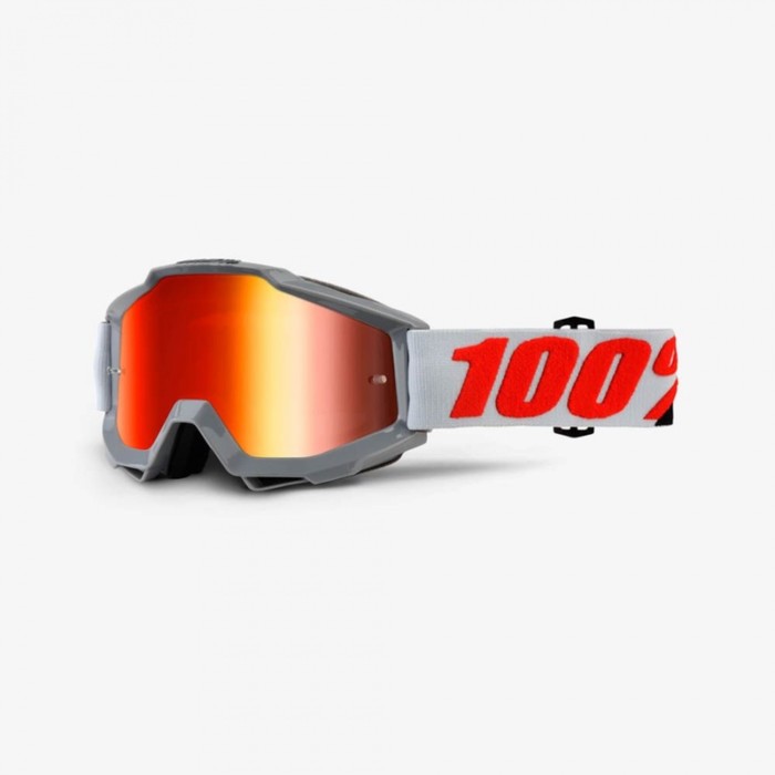 Очки кросс 100% Accuri Solberg, Mirror Red Lens