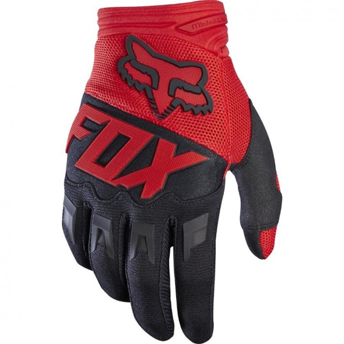 Перчатки подростковые Fox Dirtpaw Race Youth Glove, красный, размер L