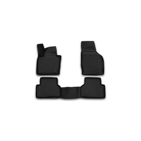 Коврики 3D в салон AUDI Q3, 2015-2016, АКПП, 4 шт. (полиуретан) 1950478