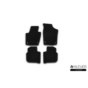 Коврики в салон Klever Econom SKODA  Rapid 2012-2016, сед., 4 шт.(текстиль) 1950180