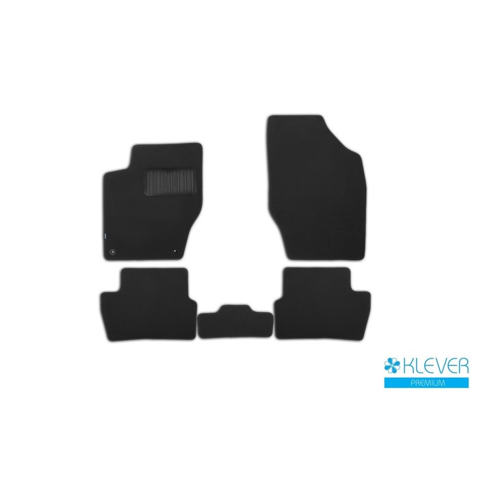 Коврики в салон Klever Premium CITROEN C4 2011-2016, сед., 5 шт. (текстиль)