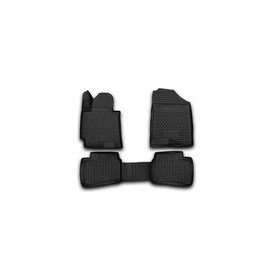 Коврики 3D в салон HYUNDAI Elantra, 2014-2016, 4 шт. (полиуретан) 1950527