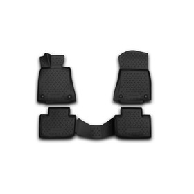 Коврики 3D в салон LEXUS IS250 2013-2015, 2015-2016, 4 шт. (полиуретан) 1950581