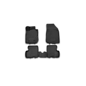 Коврики 3D в салон RENAULT Duster 4WD, 2011-2015, 4 шт. (полиуретан) 1950613
