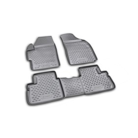 Коврики в салон DAEWOO Matiz 2005-2016, 4 шт. (полиуретан) 1950777