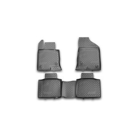 Коврики в салон KIA Cadenza, 2011-2016 4 шт. (полиуретан) 1950961
