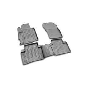 Коврики в салон MITSUBISHI Outlander XL 2005-2010, 2010-2012, 4 шт. (полиуретан) 1951149