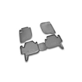 Коврики в салон MITSUBISHI Pajero Sport 2008-2012, 4 шт. (полиуретан) 1951162