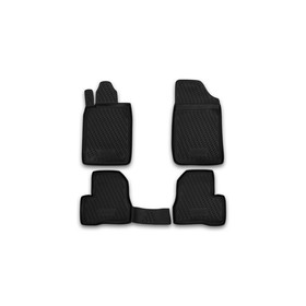 Коврики в салон PEUGEOT 206 1998-2016, 4 шт. (полиуретан) 1951224