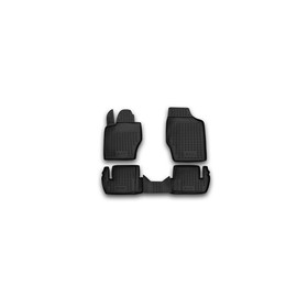Коврики в салон PEUGEOT 307 2001-2008-2016, 4 шт. (полиуретан) 1951228