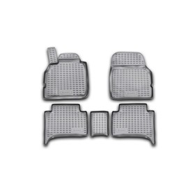 Коврики в салон RENAULT Scenic II 2003-2016, 5 шт. (полиуретан) 1951263