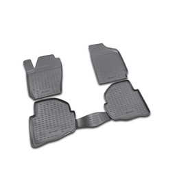 Коврики в салон VW Polo 02/2002-2009, 4 шт. (полиуретан) 1951451