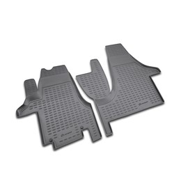 Коврики в салон VW Transporter 2004-2016, 2 шт. (полиуретан) 1951473